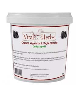 Charbon/Argile - Chevaux, 500 g